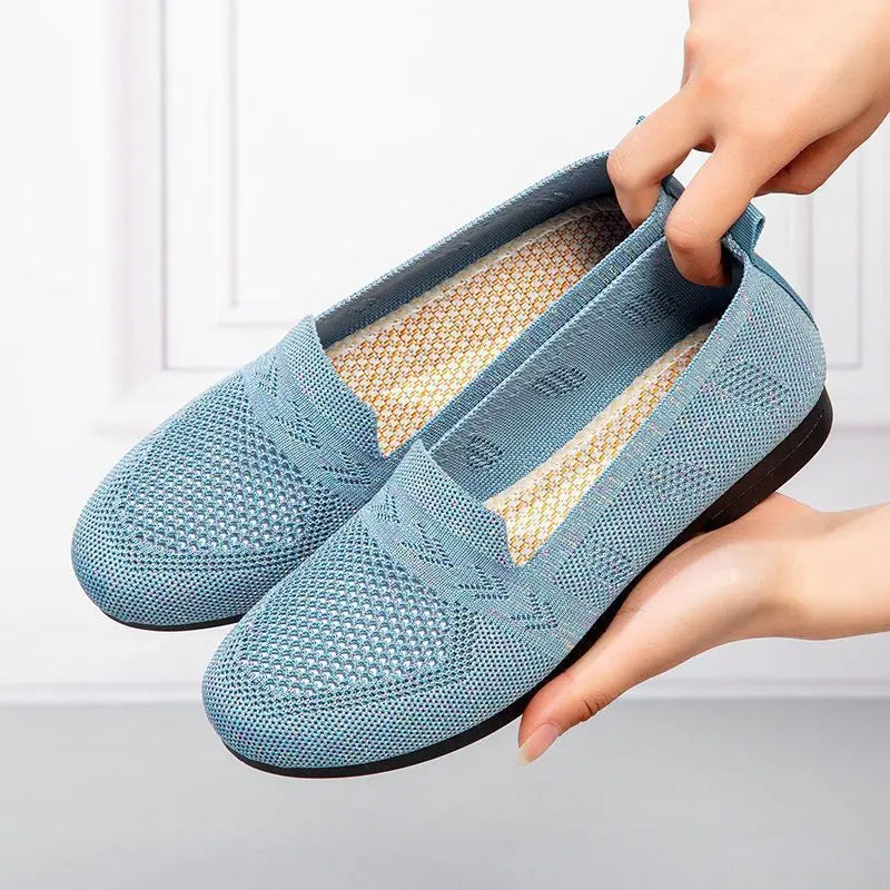 Women's Mesh Breathable Slip-On Loafers