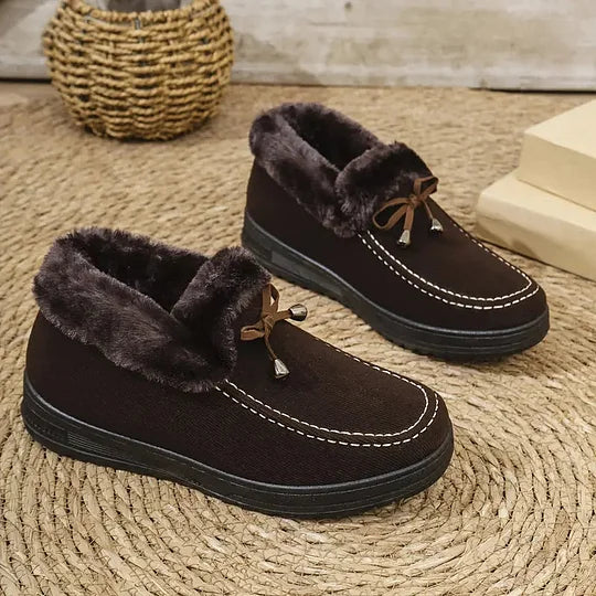 Women’s Wool-Lined Orthopaedic Non-Slip Winter Shoes