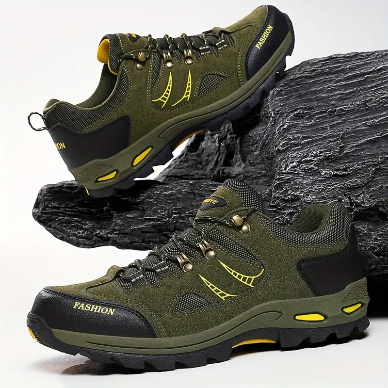 Men's Low Top Lace Up Hiking Shoes