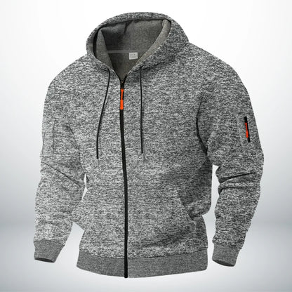 Men’s Thermal Zip-Up Fleece Outdoor Jacket