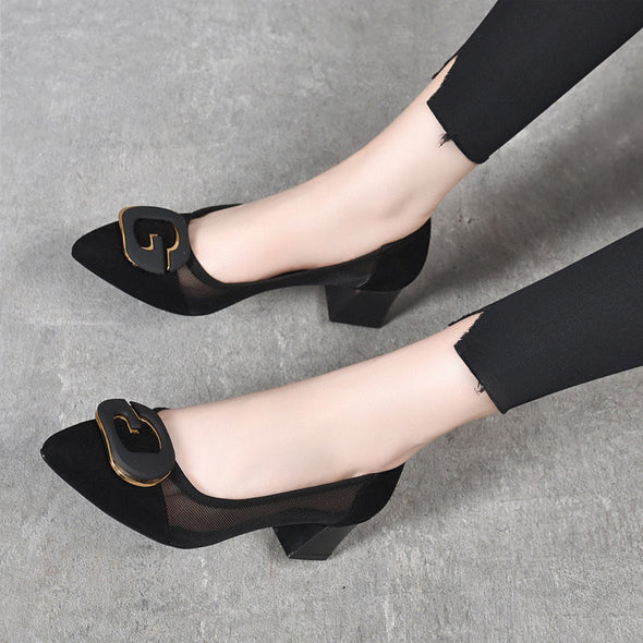 Breathable Soft Sole Pointed Toe Women's Shoes