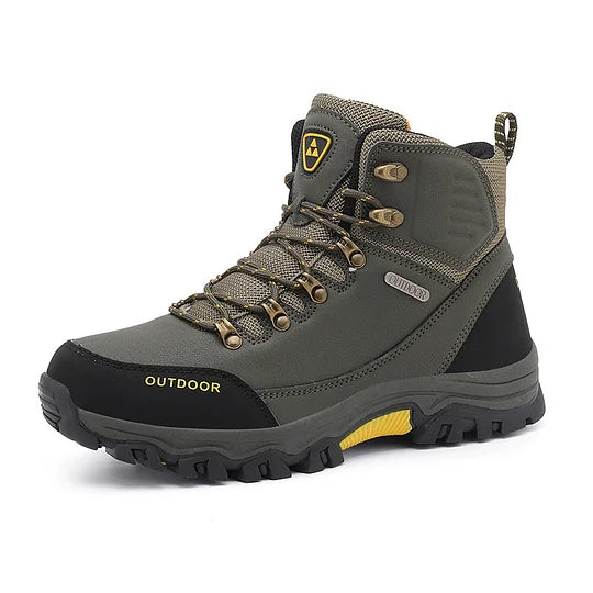 (⏰Limited Time Sale 70% OFF) Men's Outdoor Orthopedic Ankle Brace Wide Toe Arch Support Hiking Boots Comfortable Waterproof Non-slip Anti-puncture Hiking Boots