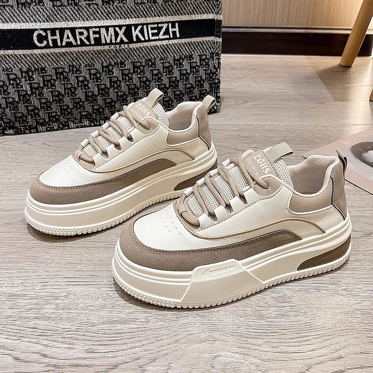 Women's thick-soled height-increasing sneakers