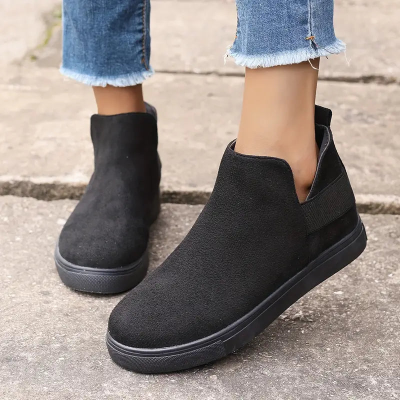 Solid Women's Boots