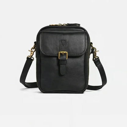 Women’s Compact Leather Crossbody Handbag