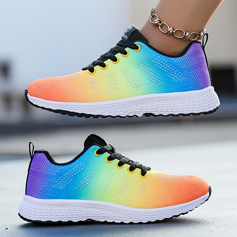 Women's Knitted Sports Shoes