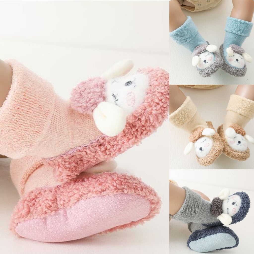 Baby Cartoon Plush Cotton Toddler Shoes