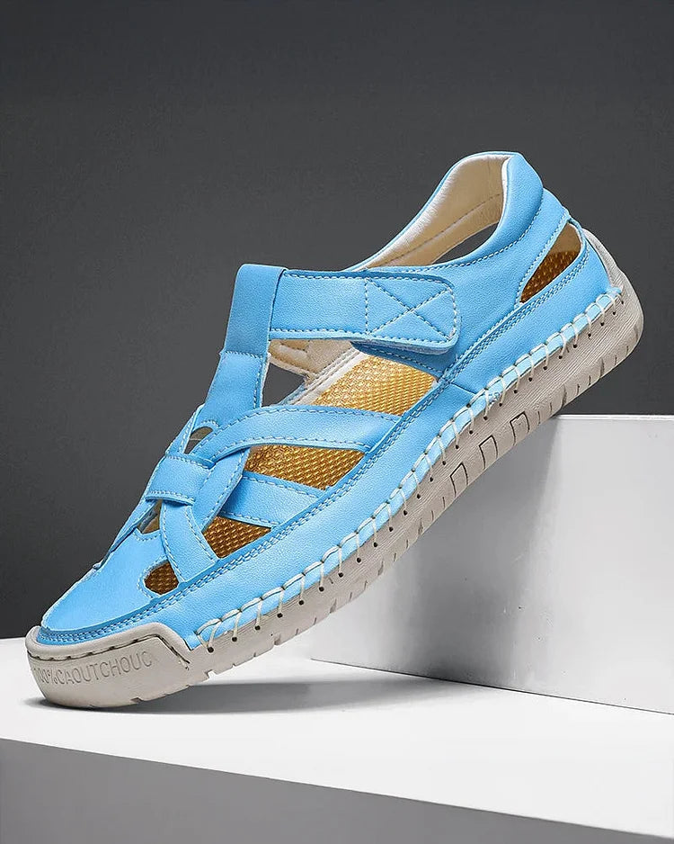 🔥 All-Day Comfort Men’s Leather Fisherman Sandals