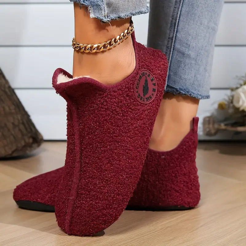 Women's Cozy Closed Toe Winter Slippers