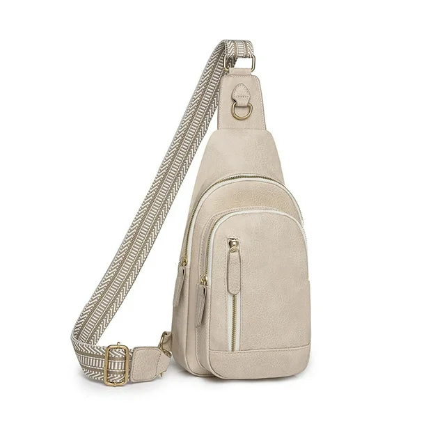 Urban Elegance Multi-Compartment Shoulder Bag