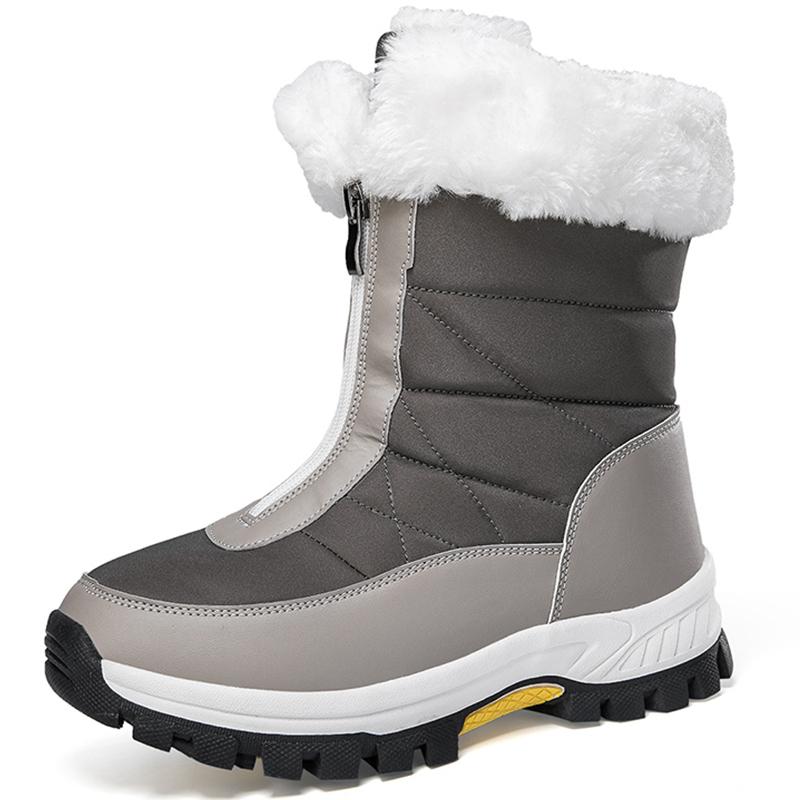 Women’s Warm Non-Slip Zipper Snow Boots
