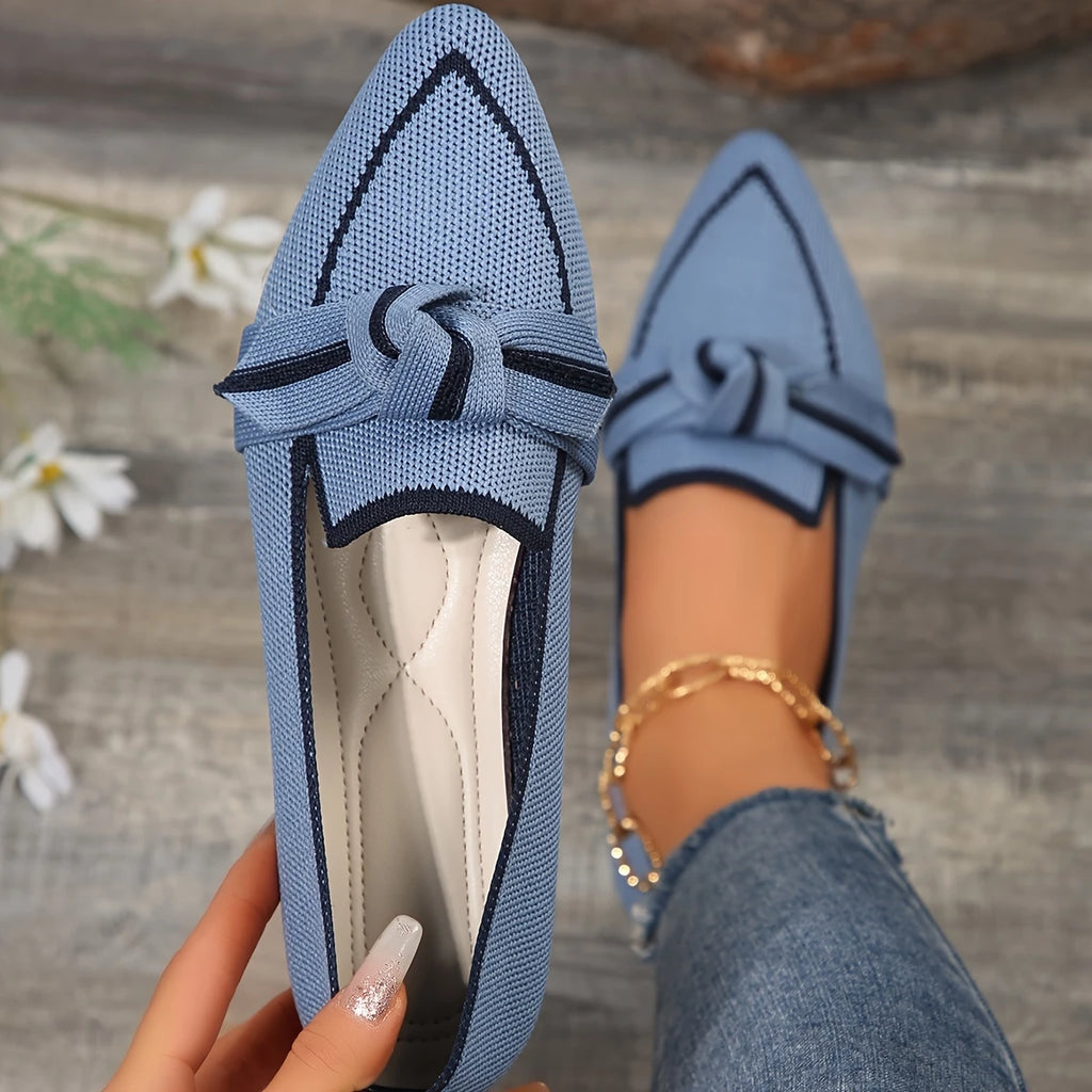 Classic Mary Jane Flats - Pointed Toe, Slip-On, All-Day Comfort