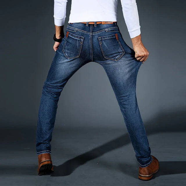 Men’s Premium 4-Way Stretch Tapered Jeans