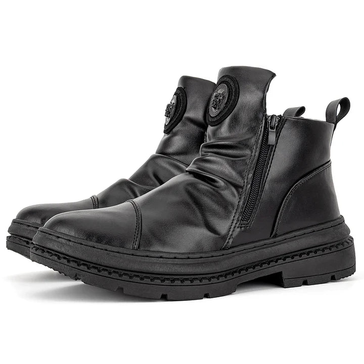 Men's Comfortable Outdoor Leather Boots