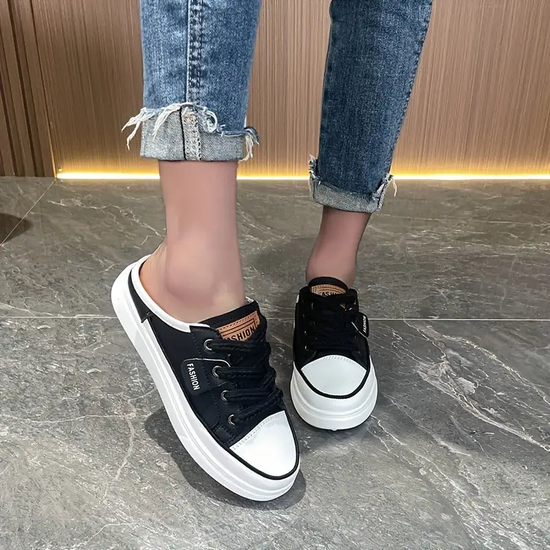 Women's Flat Mule Sneakers