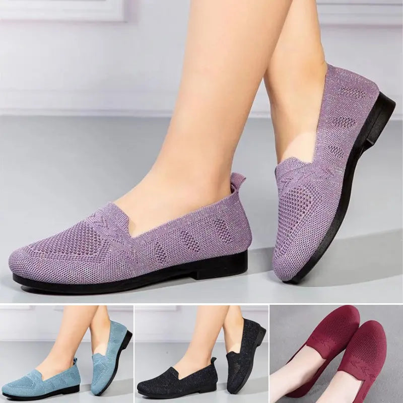 Women's Mesh Breathable Slip-On Loafers