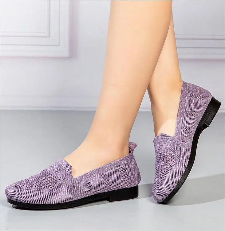 Women's Mesh Breathable Slip-On Loafers