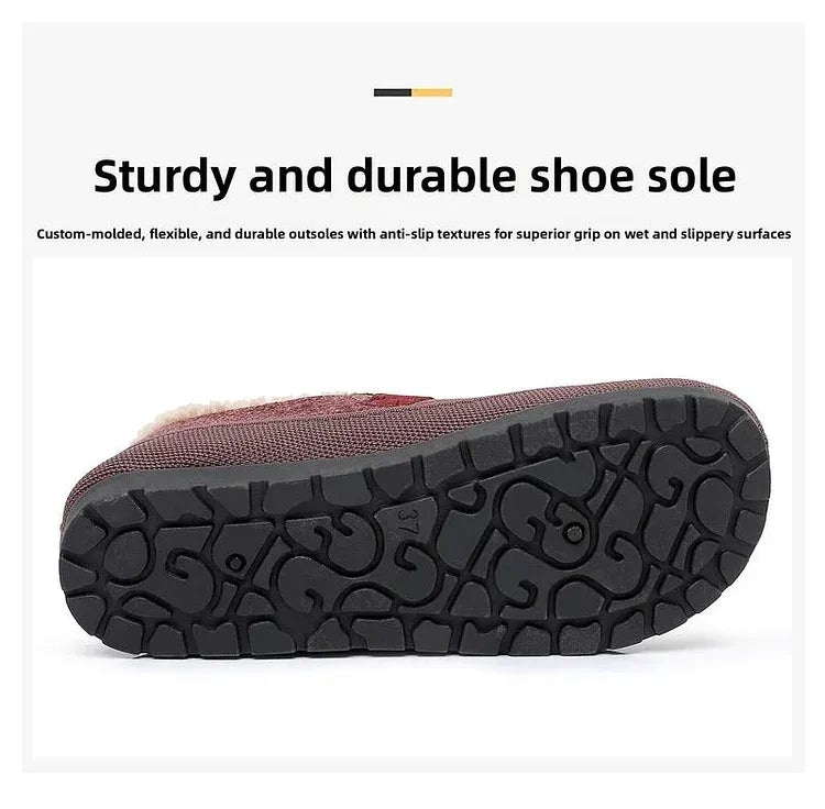 Women's Warm Plus Velvet Thick Cotton Winter Shoes