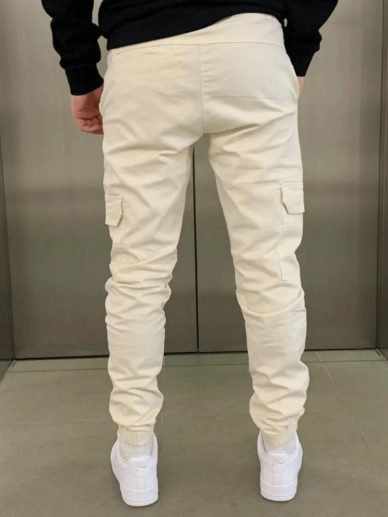 Men’s Slim-Fit Cargo Jogger Trousers