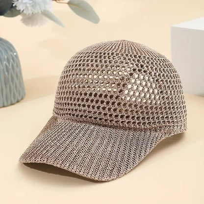 Breathable Mesh Baseball Cap - Unisex Summer Hat