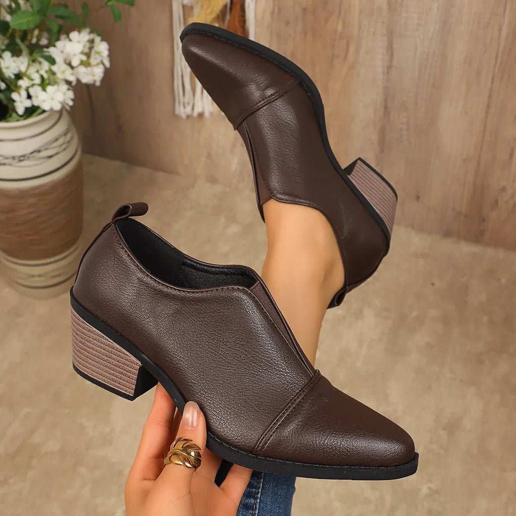 Women’s Comfortable Slip-On Ankle Boots