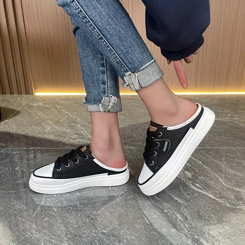 Women's Flat Mule Sneakers