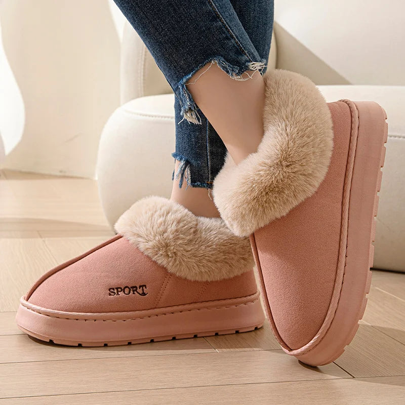 Last day 50% OFF-Cozy Plush-Lined Winter Shoes for Women