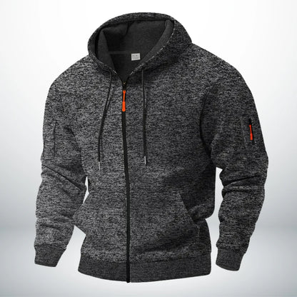 Men’s Thermal Zip-Up Fleece Outdoor Jacket