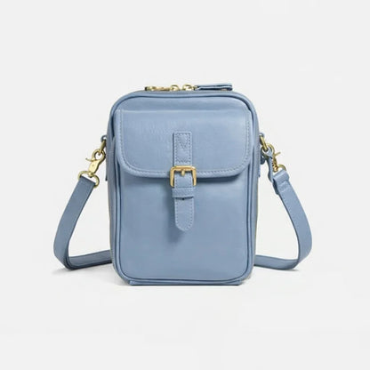 Women’s Compact Leather Crossbody Handbag