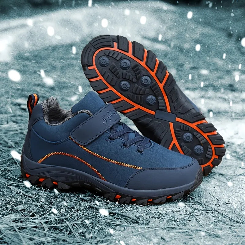 Men’s Orthopaedic Plush-Lined Winter Grip Boots