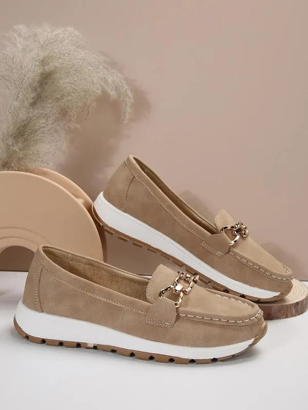 Women’s Slip On Comfort Support Walking Loafers