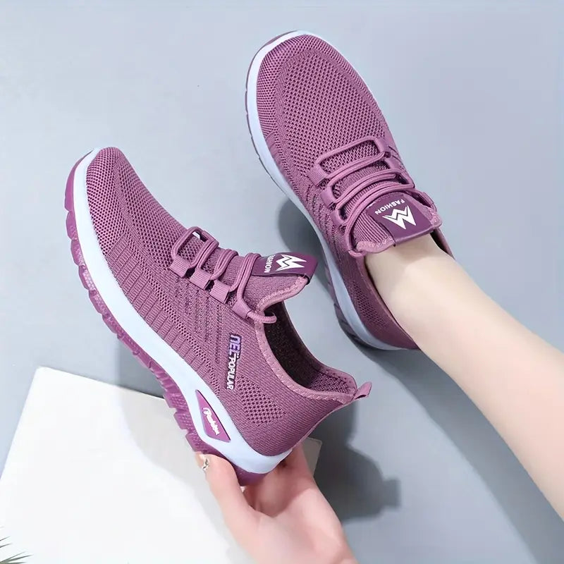 Women's Orthopaedic Mesh Slip-On Trainers