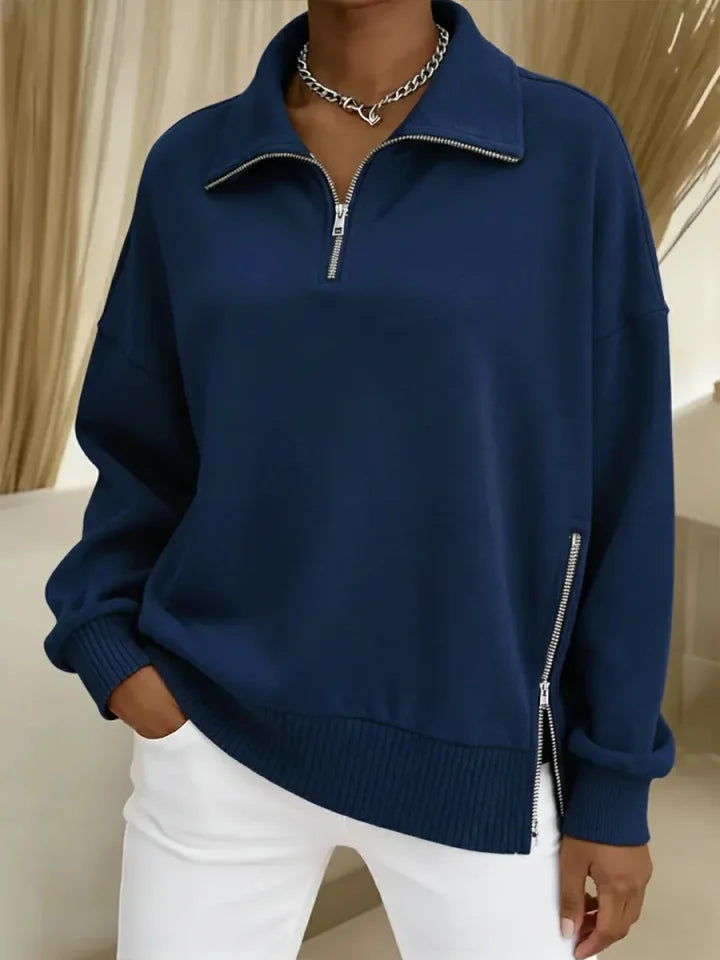 Women’s Casual Half-Zip Hoodie