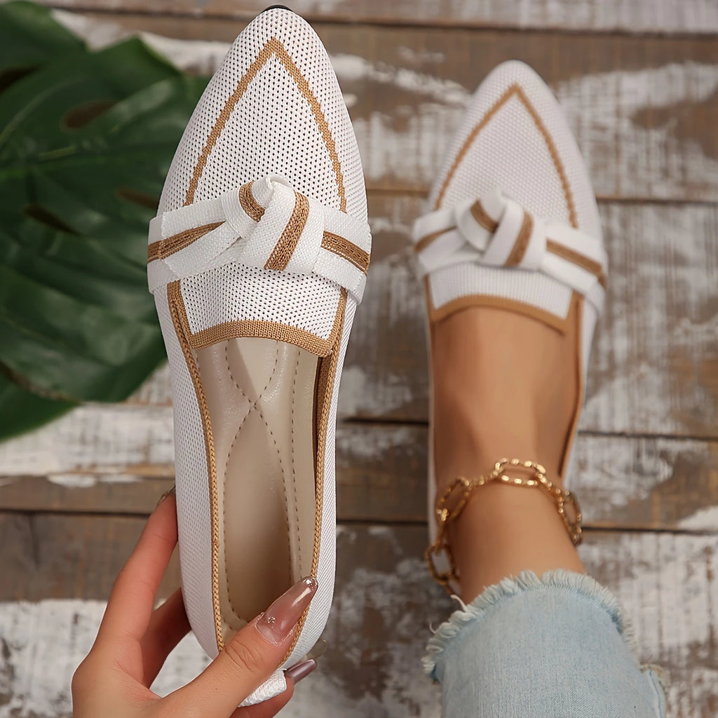 Classic Mary Jane Flats - Pointed Toe, Slip-On, All-Day Comfort