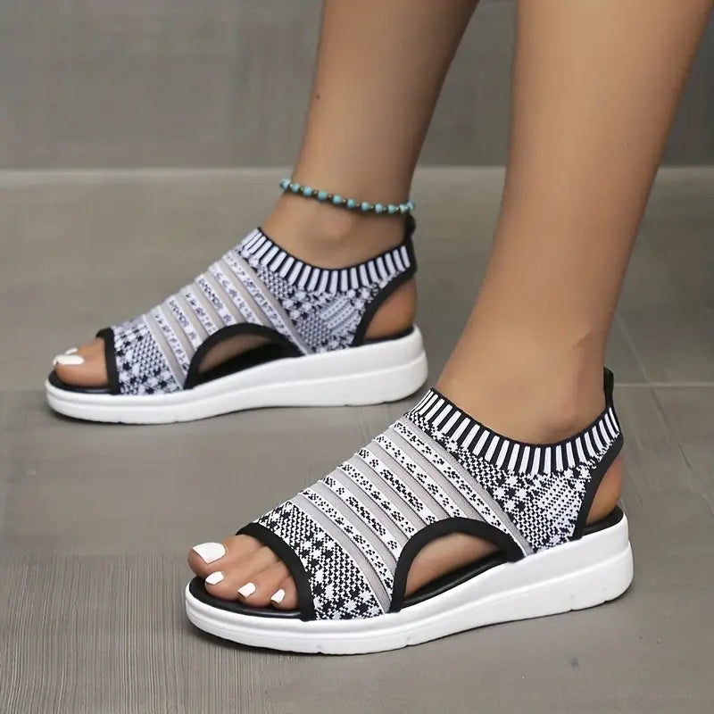 Women's Knitted Sports Sandals