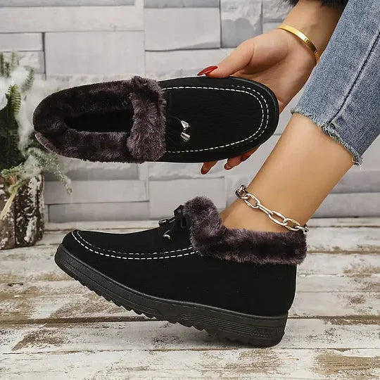 Women’s Wool-Lined Orthopaedic Non-Slip Winter Shoes