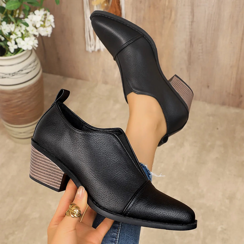 Women’s Comfortable Slip-On Ankle Boots