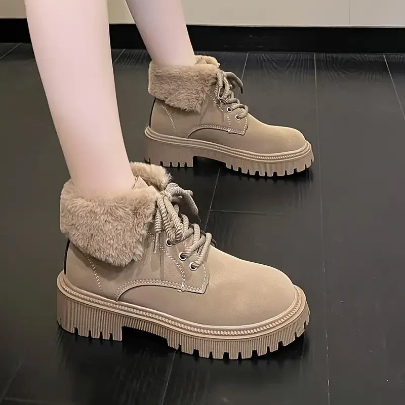 Women's Orthopaedic Lace-Up Winter Boots