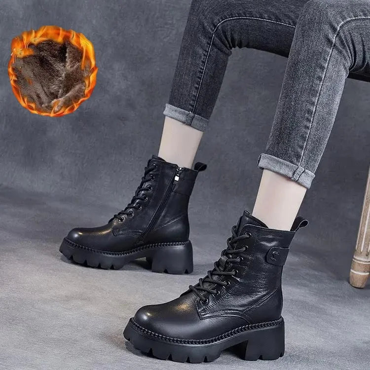 Women's Orthopedic Comfortable Leather Boots