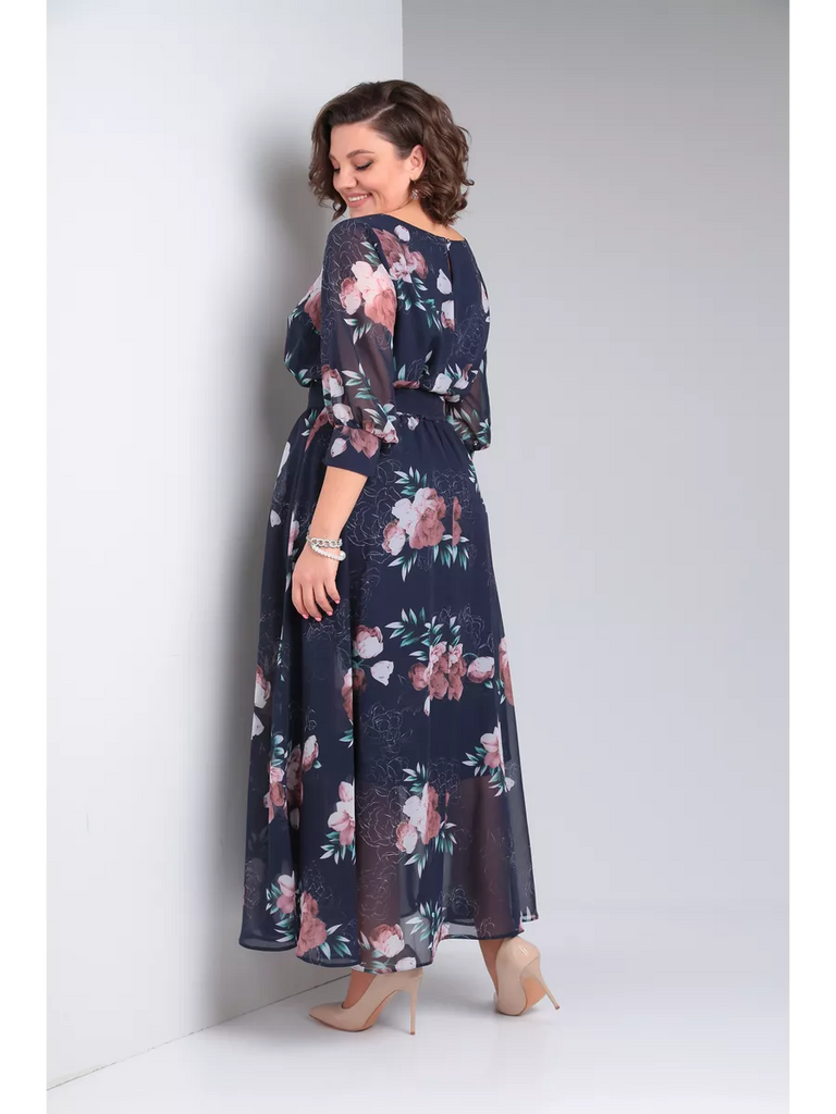 Elegant Floral Maxi Dress