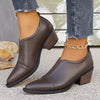 Women’s Comfortable Slip-On Ankle Boots