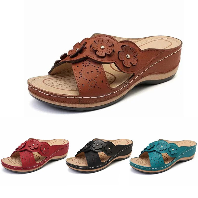 Flat Round Toe Casual Sandal For Women