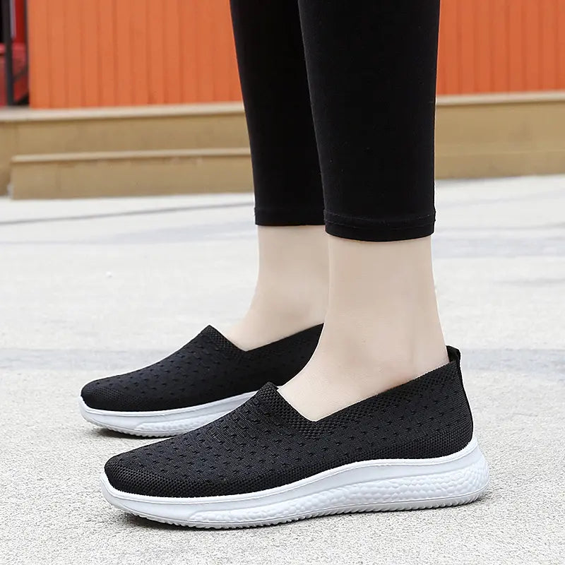 Breathable Mesh Loafers for Women