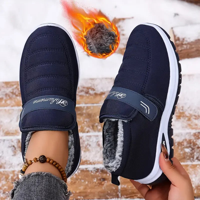 Women’s Non-Slip Winter Warm Slip-On Orthopaedic Trainers