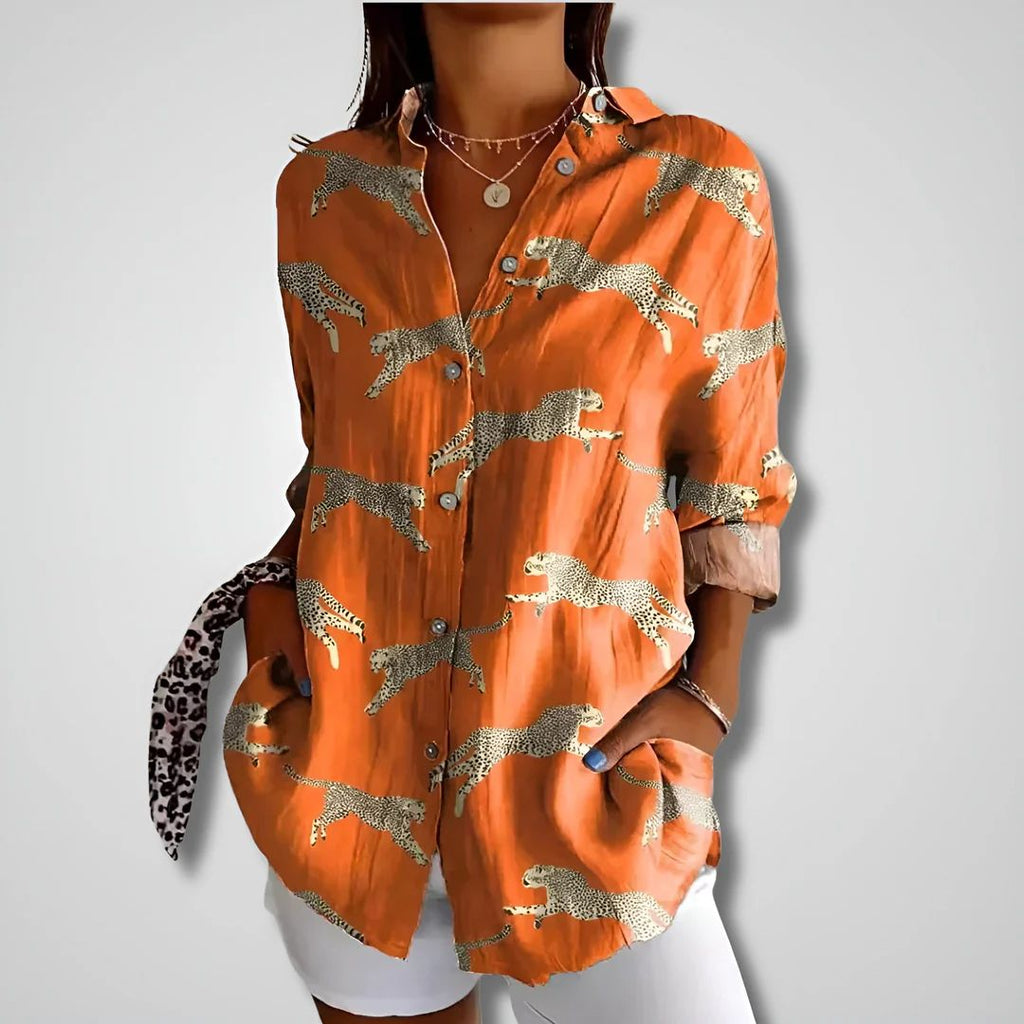 Stylish Long Sleeve Blouse