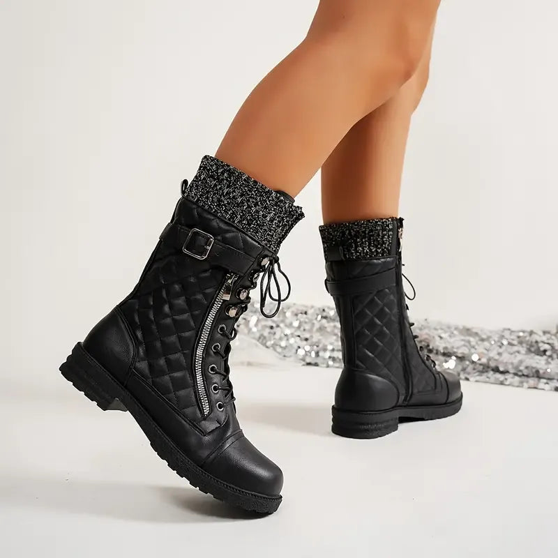 Women's comfortable Non-Slip Orthopaedic Ankle Boots with Side Zipper