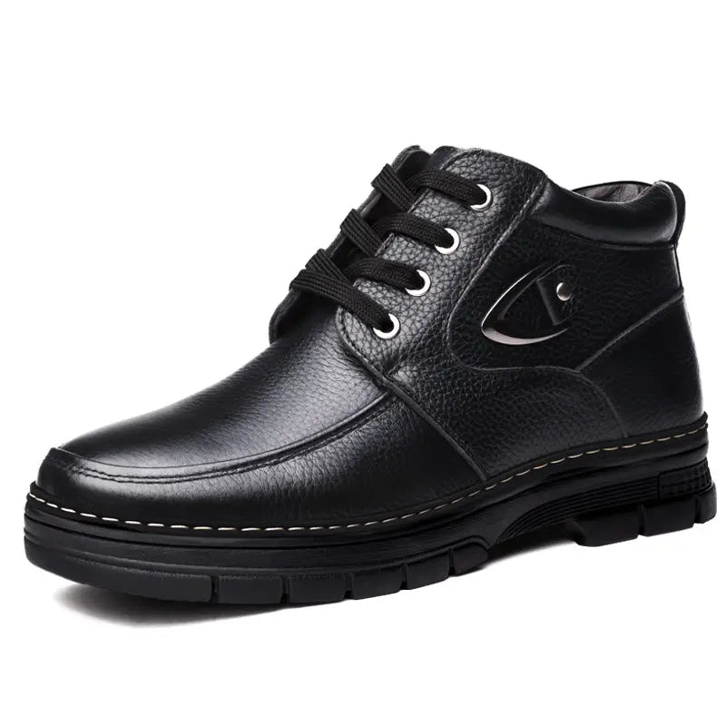 Men's Thermal Leather Winter Boots