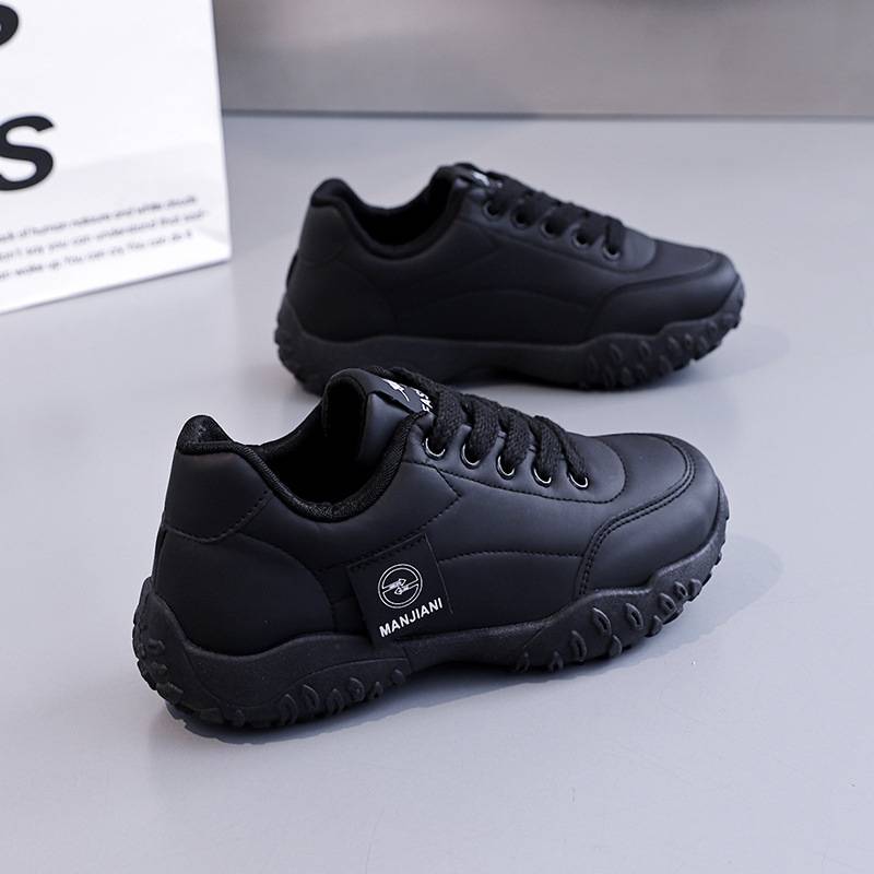 Women’s Chunky Grip-Sole Lace-Up Trainers