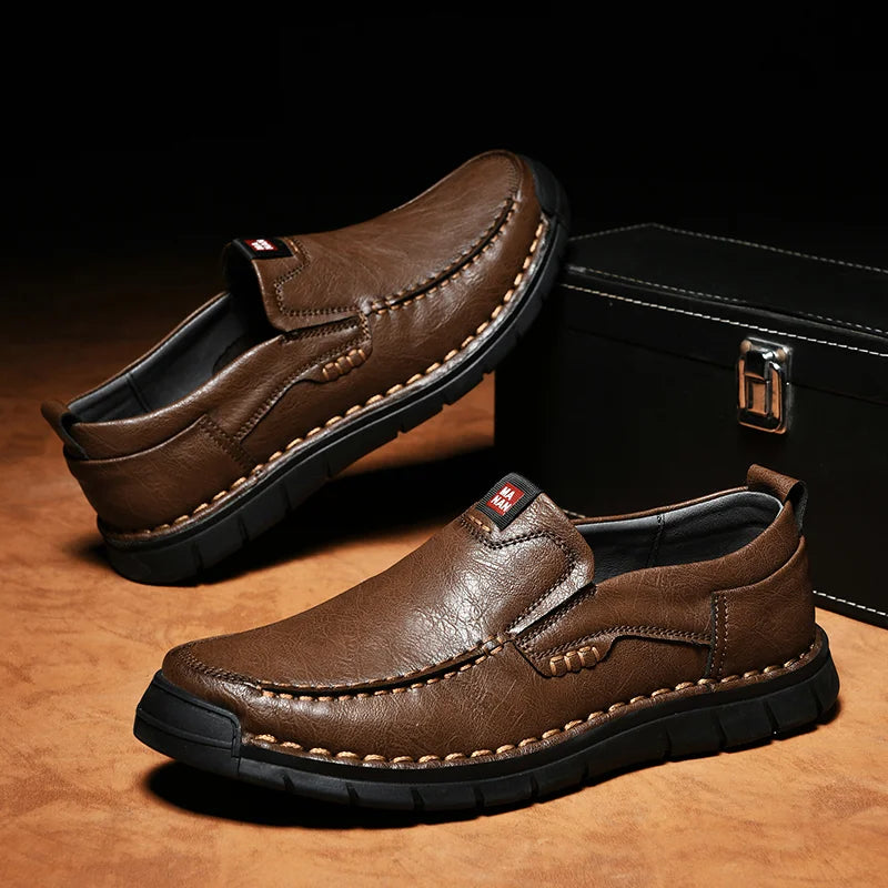 Men’s Handmade Orthopaedic Leather Loafers