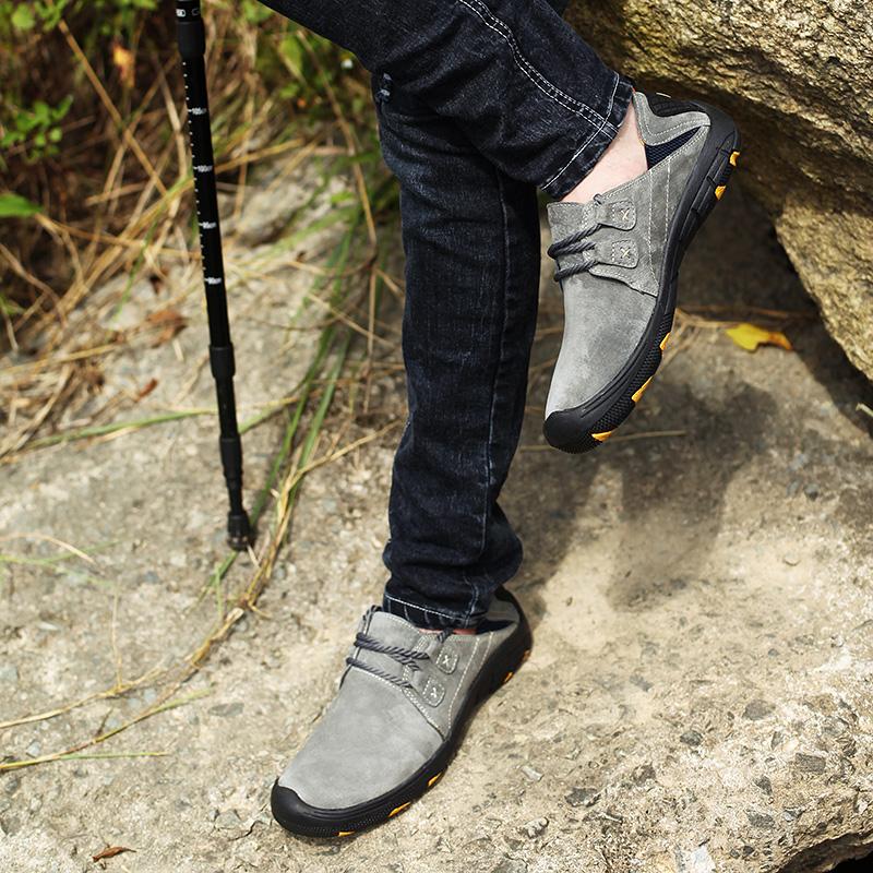 Men’s Wide-Fit Pigskin Leather Soft-Sole Driving Loafers